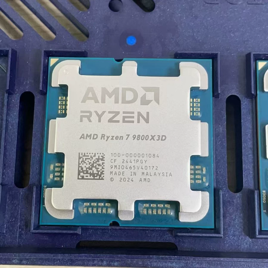 Процессор AMD Ryzen 7 9800X3D для настольного ПК, сокет AM5, серия 7000/8000/9000
