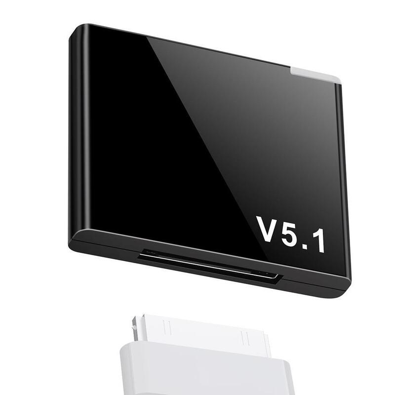 30Pin Bluetooth Receiver V5.1 Bluetooth Audio Adapter Suitable for Apple Dock Speakers and Ipod Speakers