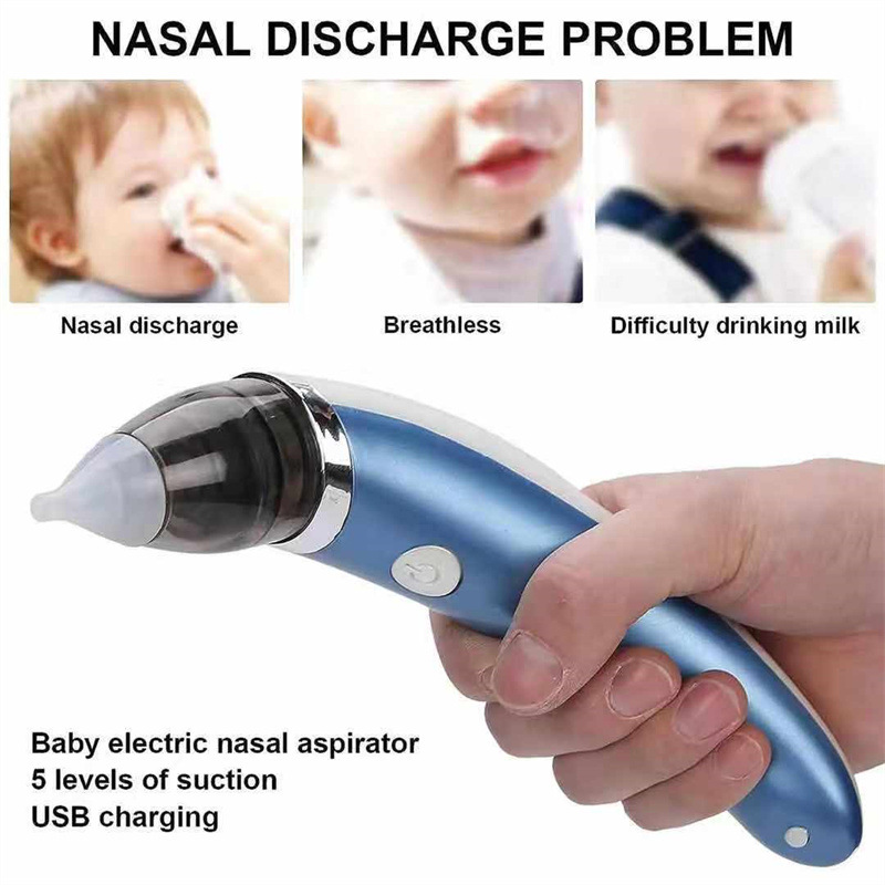 Baby electric nasal aspirator to absorb snot and cleanse, baby snot cleaner, electric nasal aspirator