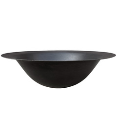 A947 Vintage Large Cast Iron Pot Rural Household Iron Pot Wood-Fired Earth Stove Pot Commercial Cast Iron Large Pot Traditional Thick Wide