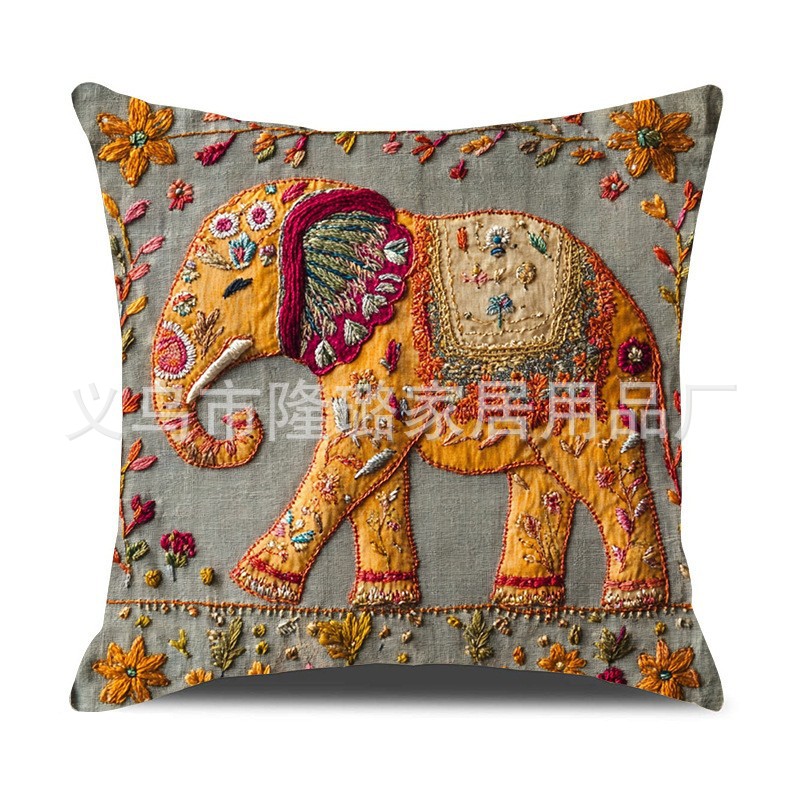 TEMU Hot-Selling Cat Plush Pillow Cover Cute Adorable Animal Cushion Bedroom Home Sofa Decorative Throw Pillow Cover Wholesale