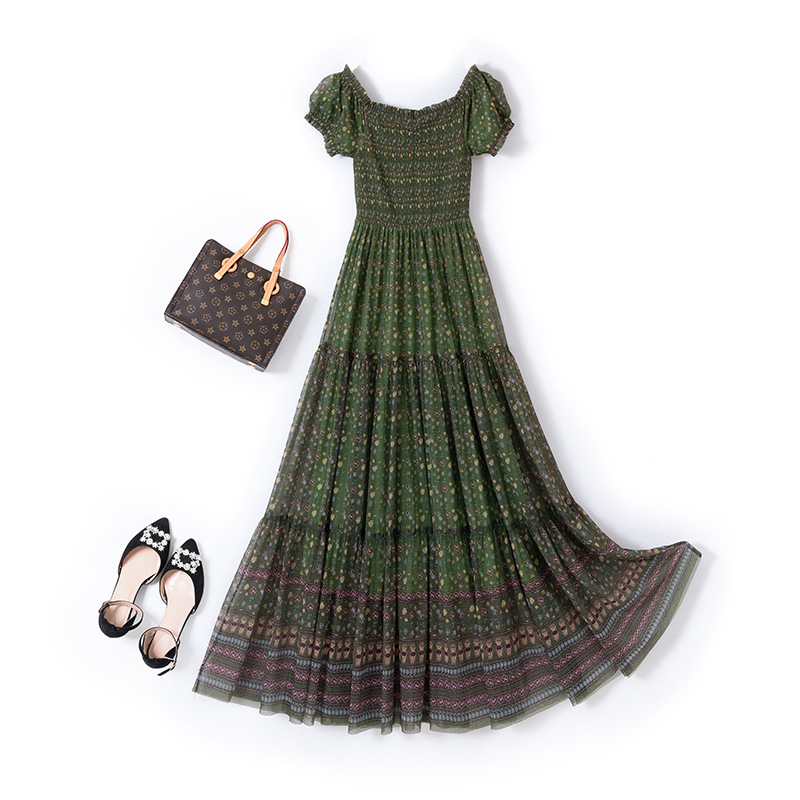 Elegant beach dress