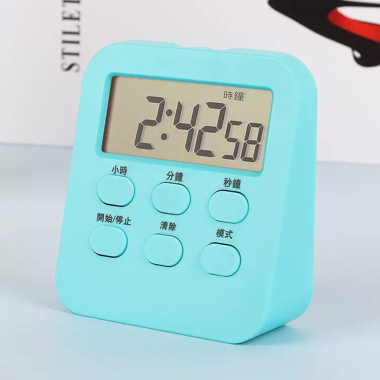 多機能大画面タイマー キッチンベーキングタイマー 学生用リマインダー デスクトップ磁気吸着カウントダウンタイマー|undefined