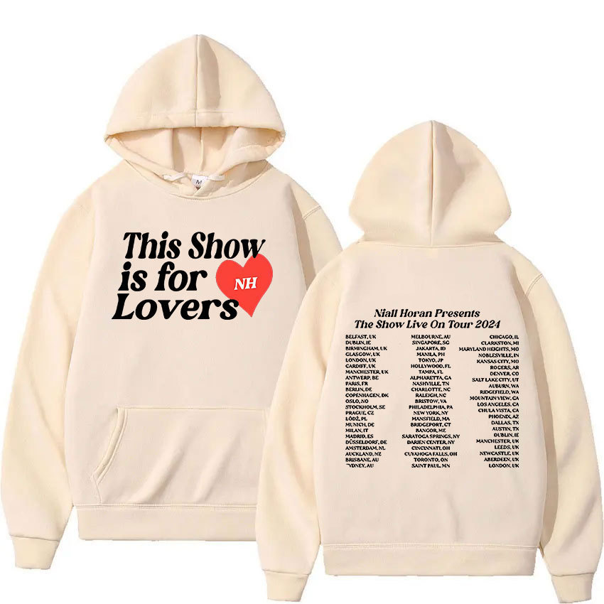 Niall Horan The Show Live on Tour 2024 New Album Hoodie Men