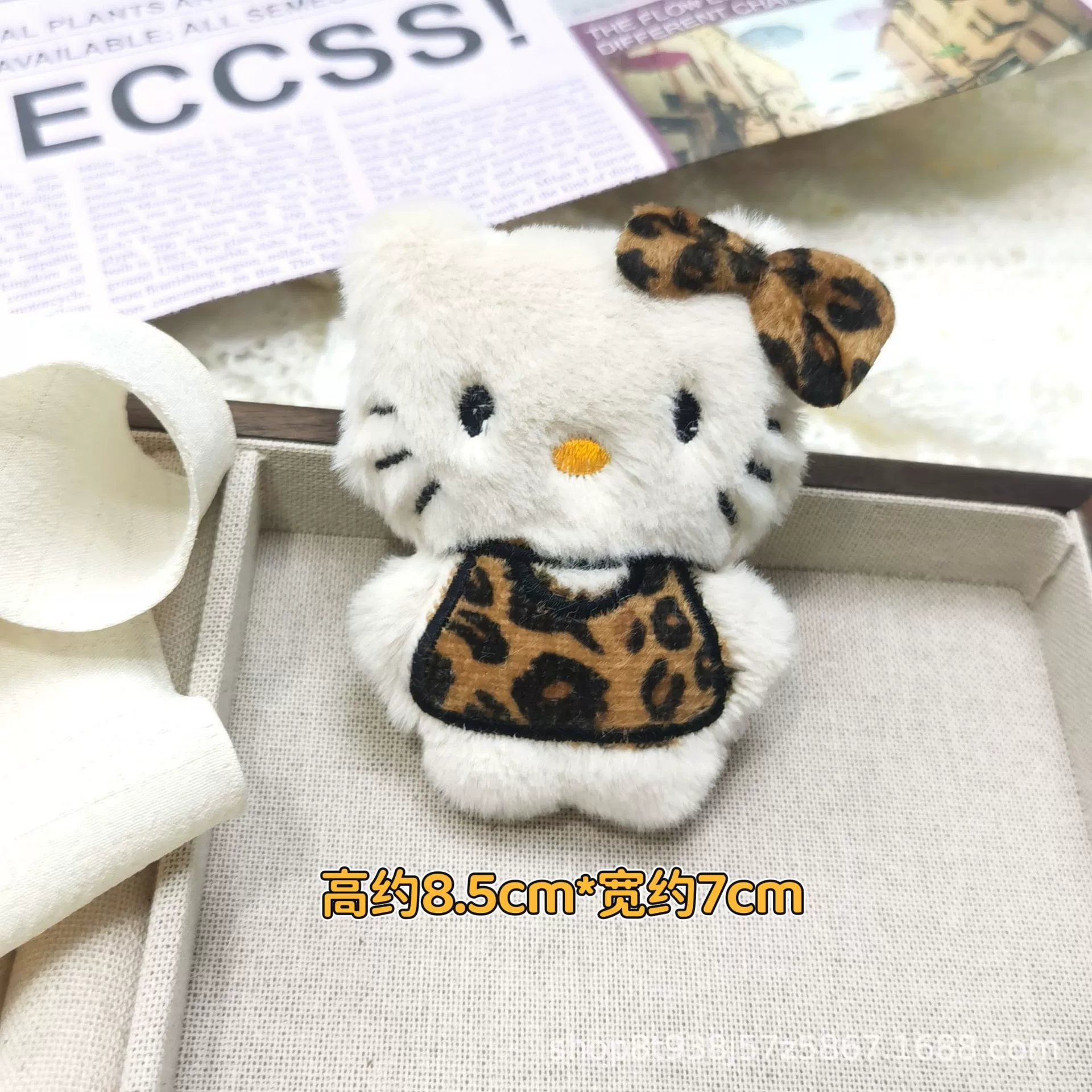 Pendant, doll, cute keychain, bag, kitten, DIY