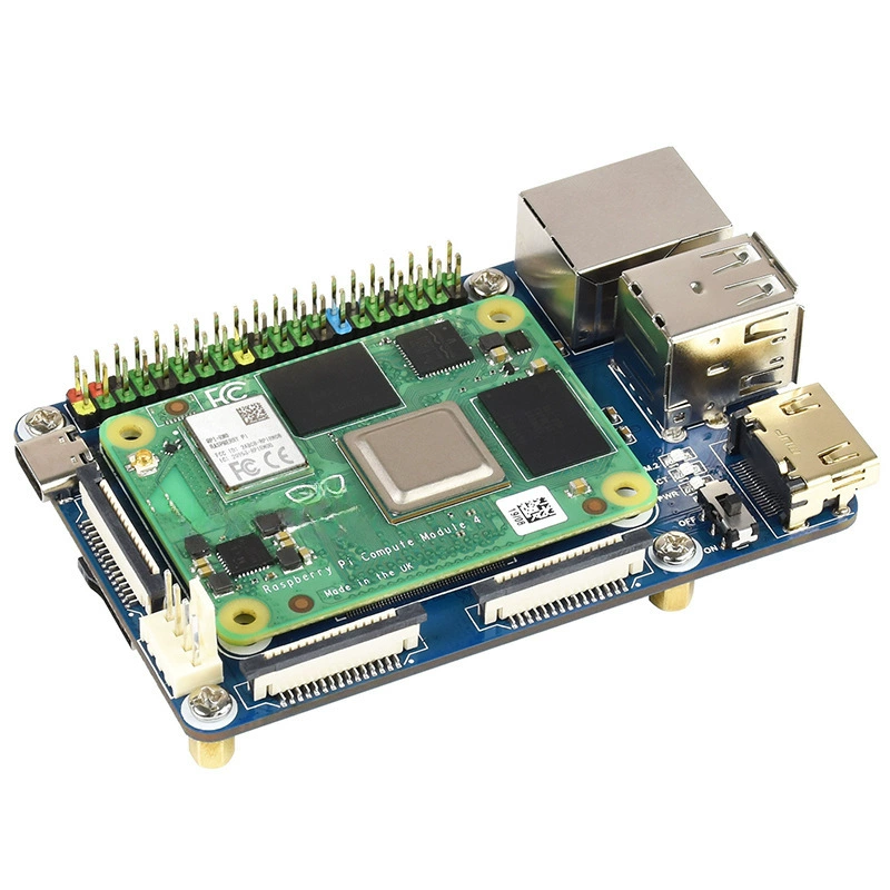 Raspberry Pi мини Compute Module4 Basic Extension Delivery Lleum CM4 основная плата нижняя пластина