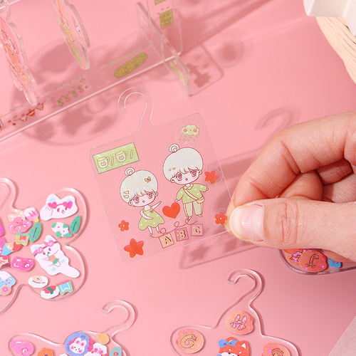 Hollywood star in the sky, DIY creative acrylic decorative plate, sticker notebook, carousel set