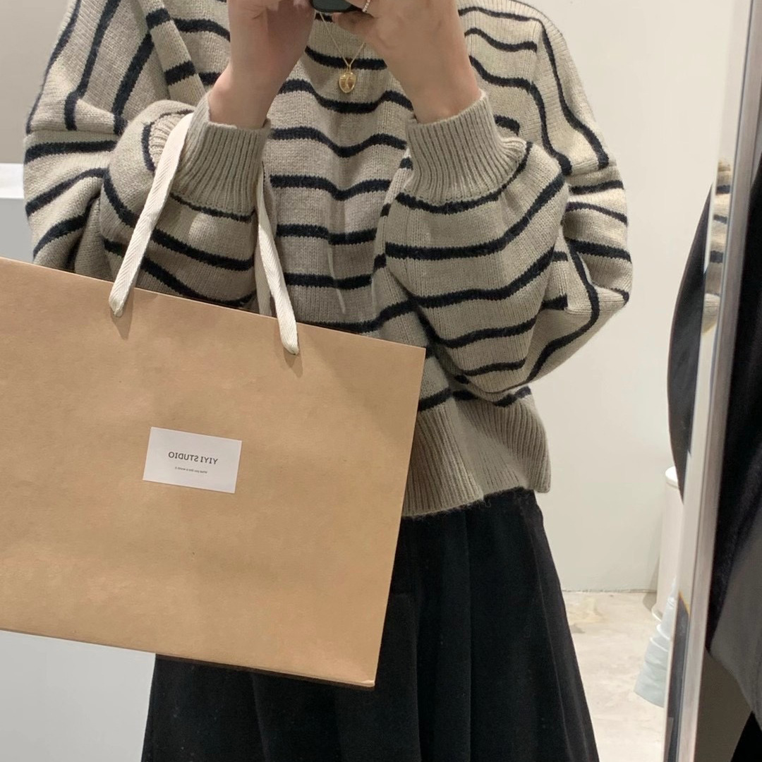 牛皮纸袋批发通用高级感服装店购物袋手提袋礼品袋包装袋现货纸袋