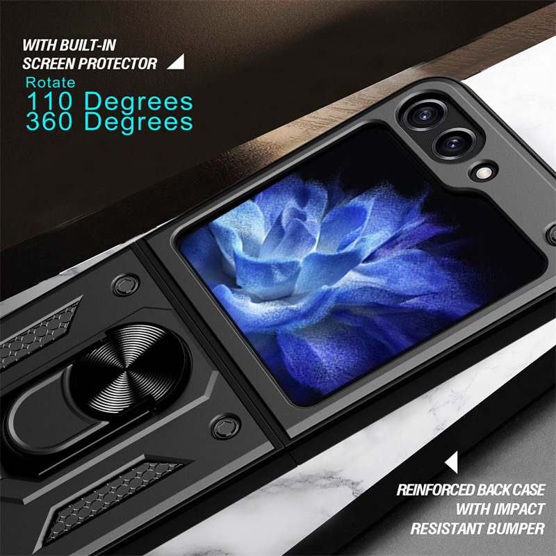 Schutzhülle Für Samsung Z Flip Schiebe-fenster Design Klappbar_voghion.com