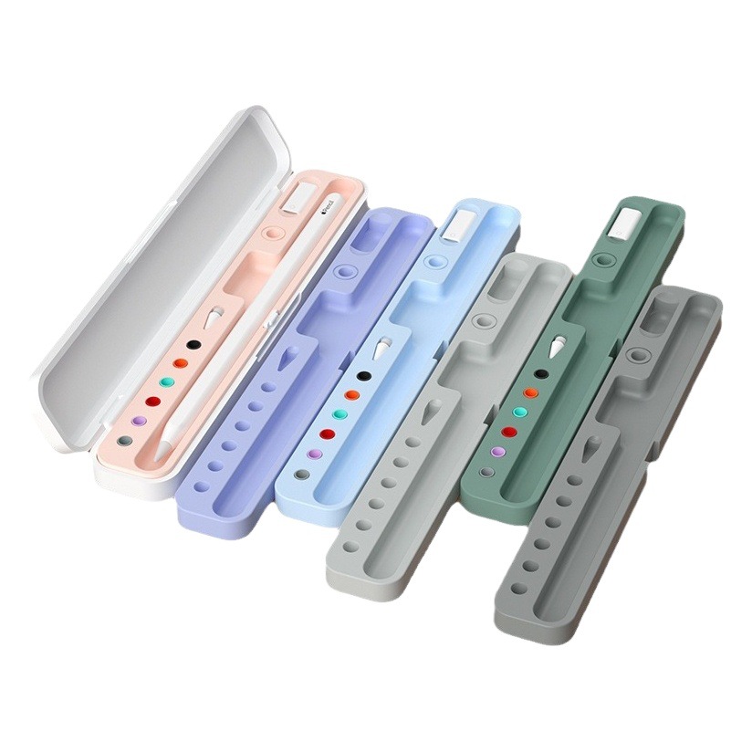 Aplicación transfronteriza Apple pencil caja de lápices caja de almacenamiento de accesorios de lápiz pencilpro de primera y segunda generación