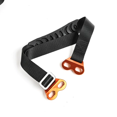Off-Road Motorcycle Modified with Cnc Front Motorcycle Safety Supplies - orange-cnc-front-rescue-strap
