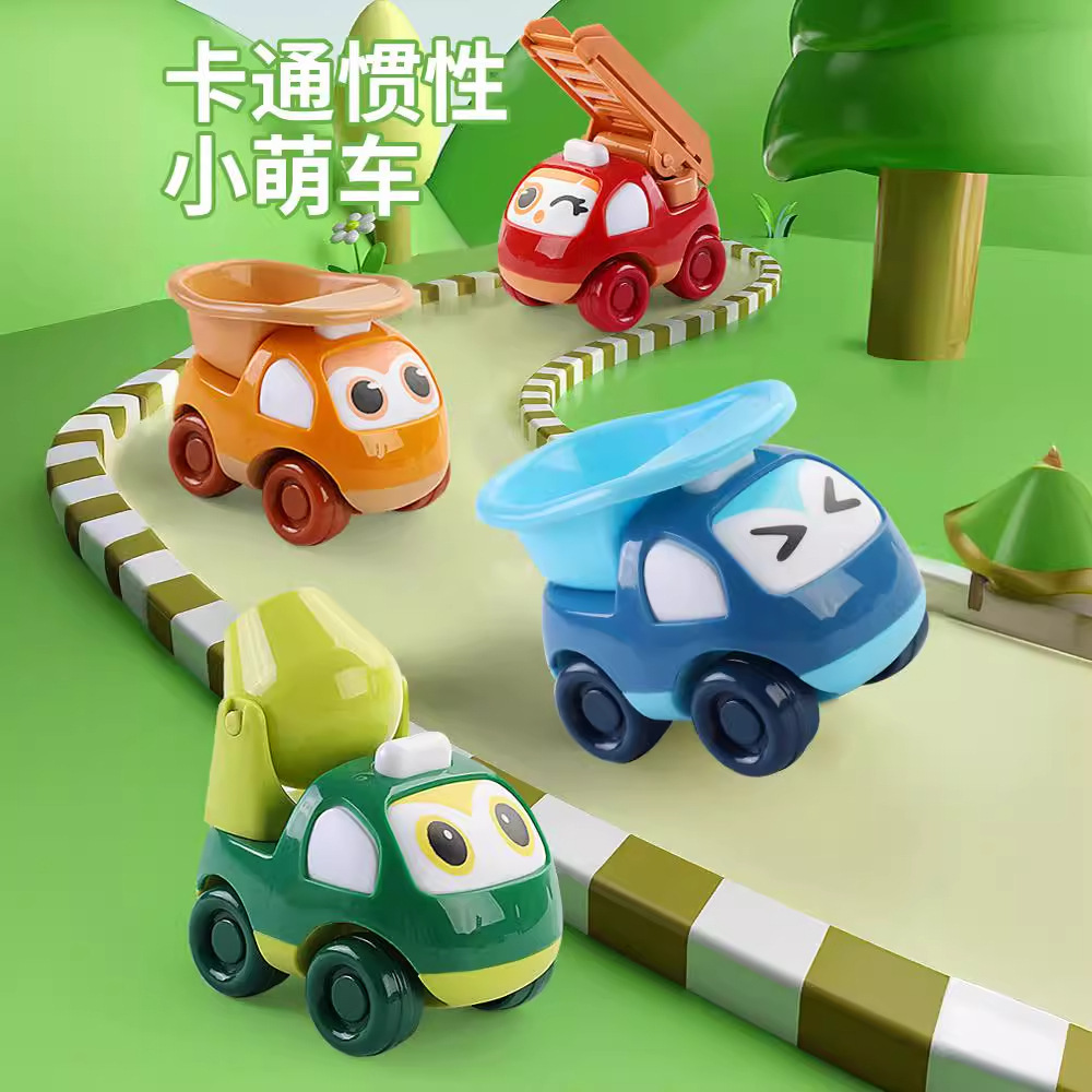 Inercia infantil juguete ingeniería camión de bomberos modelo de dibujos animados agarrar muñeca máquina jardín de infantes pequeños regalos al por mayor