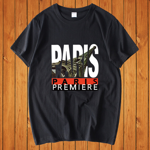 Men's loose short-sleeve T-shirt trendy brand fashion large size top half-sleeve T-shirt new summer clothing for men