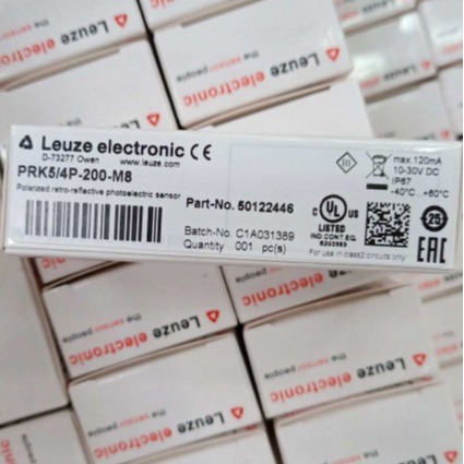 Stock original LEUZE PRK5/4P-200-M8 photoelectric switch sensor PRK5/4P-M8