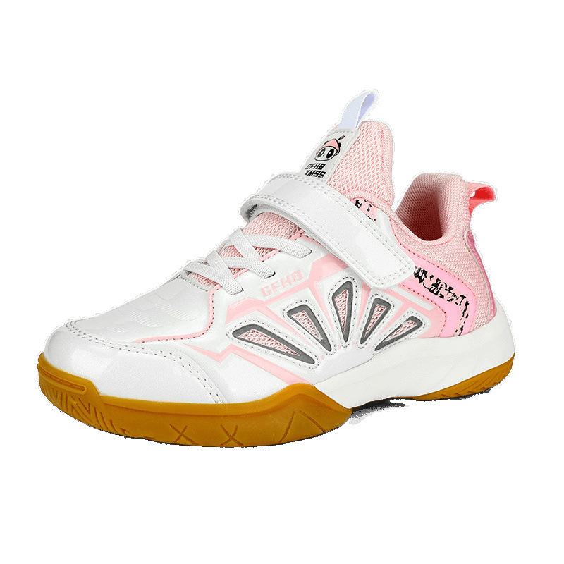 Zapatos de bádminton para niños 25 primavera, entrenamiento de competencia profesional para niños y niñas, zapatos antideslizantes transpirables