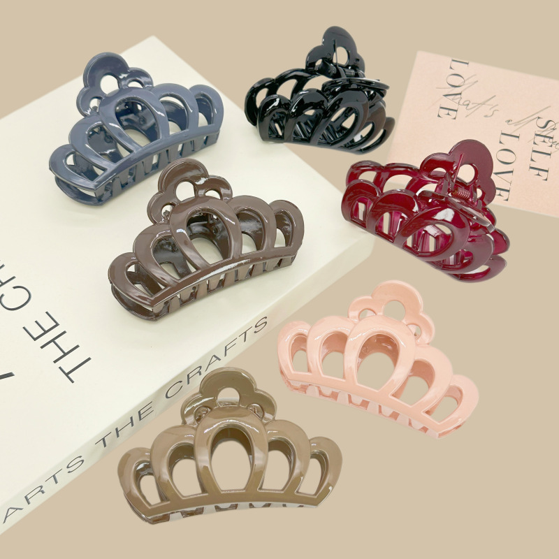 Pearl twist hair clip with plastic embellishment women's Korean side clip Korean style individually packaged pastoral two-yuan store accessories