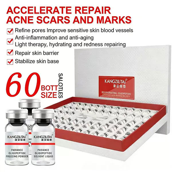 Cross-Border Oligopeptide Powder to Remove Acne Marks and Pits, Moisturize and Reduce Redness, Lyophilized Powder
