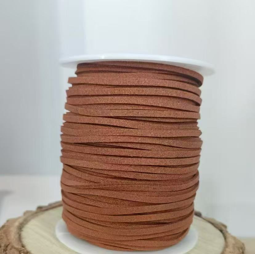 사슴가죽 로프【 45m 】 브라운