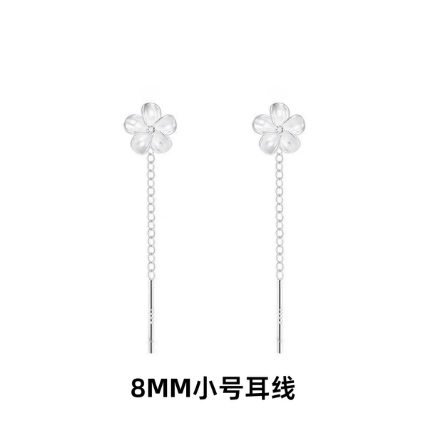 Silver small earrings