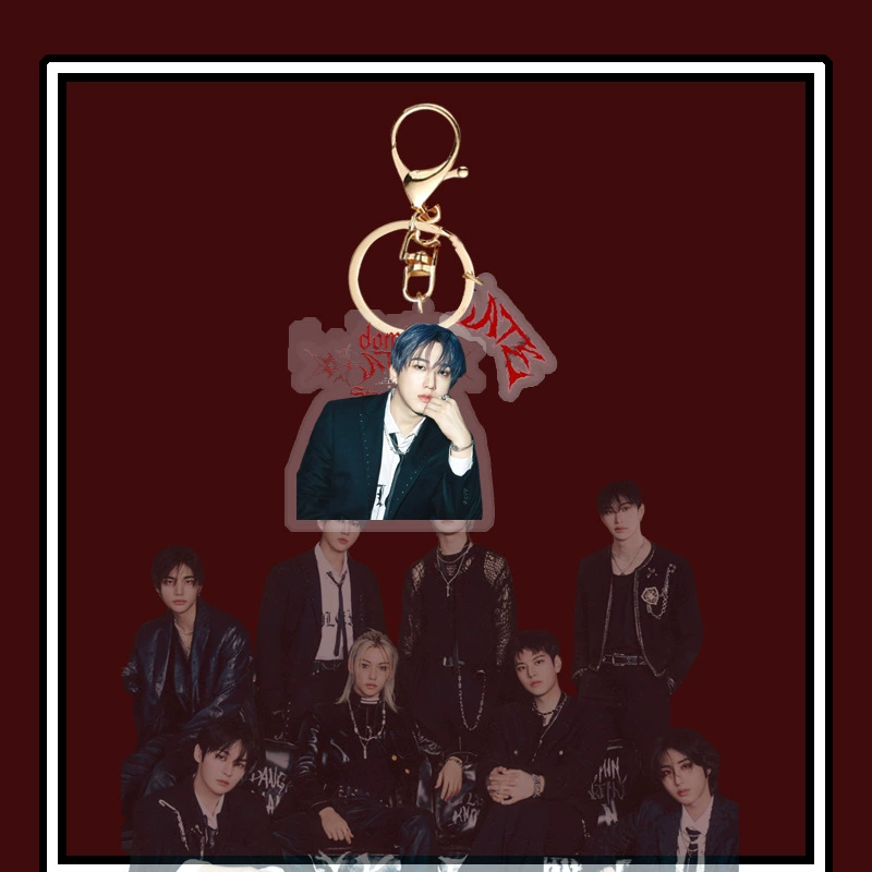 Новый альбом Stray Kids "ATE" акриловый брелок-ключ, подвеска для периферии