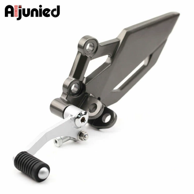 Suitable for Kawasaki Ninja 250 NINJA300 front pedal bracket left and right Kit front pedal modification accessories (Motorcycle pedals) - z250-left-bracket-gear-lever