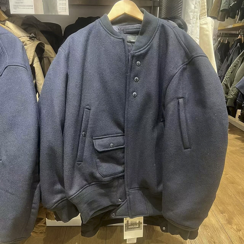 Air Cotton-padded Jacket Men's and Women's Clothing 2023 Winter New Warm Casual Short Jacket Flight Suit Cotton-padded Jacket 467597