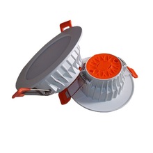 3.5寸压铸筒灯外壳套件 经典LED筒灯外壳 一体化内置电源筒灯外壳