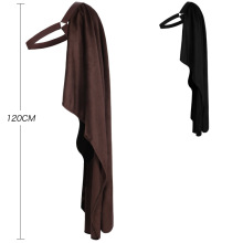 蒸汽朋克披肩半肩斗篷带腰带黑色披肩斗篷中世纪万圣节服装男女皆