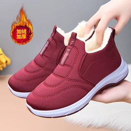 女式棉鞋;中老年妈妈鞋;女式布鞋