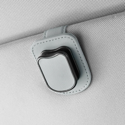 Ticket Clip, Sun Visor – Car Glasses Clip/Bill Clip - grey