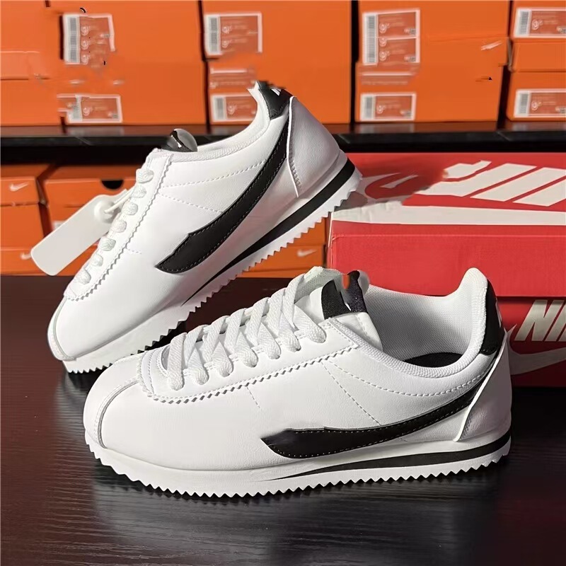 Putian Shoes, Pure Original Nike Cortez Running Shoes, Retro Low-Top Women's Shoes, Casual Sports Shoes, Unisex Shoes with Shock Absorption