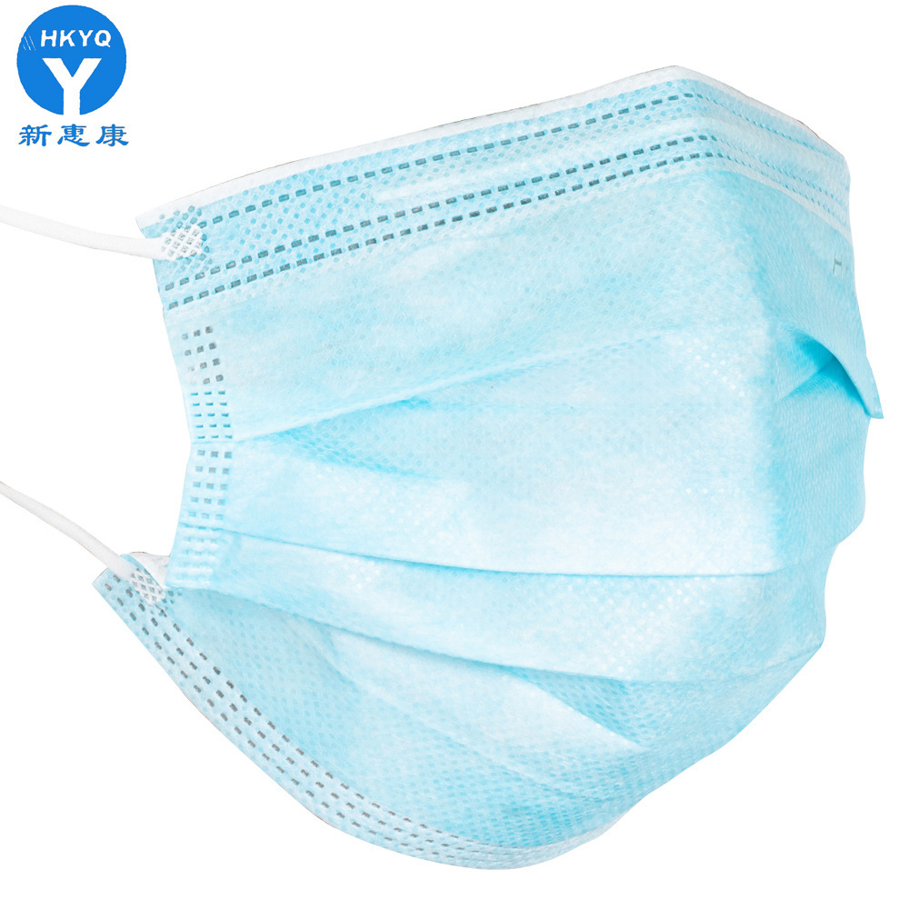 10-Pack of Medical Surgical Masks for Men and Women, Adult Melt-Blown Cloth, Three-Layer Filtration, Anti-Blood Penetration Protection, Medical Care
