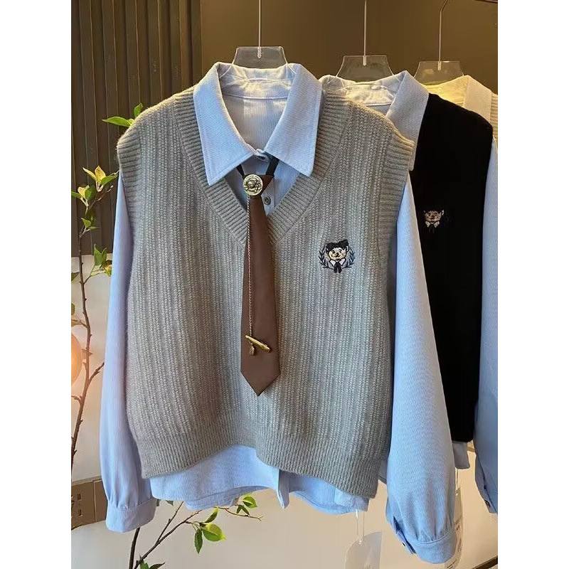Demi-season shirt