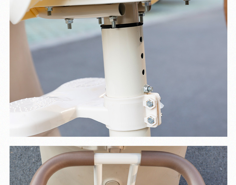 Electric Vehicle Child Seat Front-Mounted for Yadea, Aima, and Tailing Motorcycles and Electric Scooters, Safe Seat for Kids and Babies