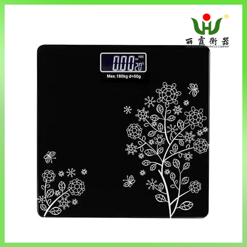 2015K电子秤外贸跨境称重人体秤180kg高精准玻璃体重电子称健康秤