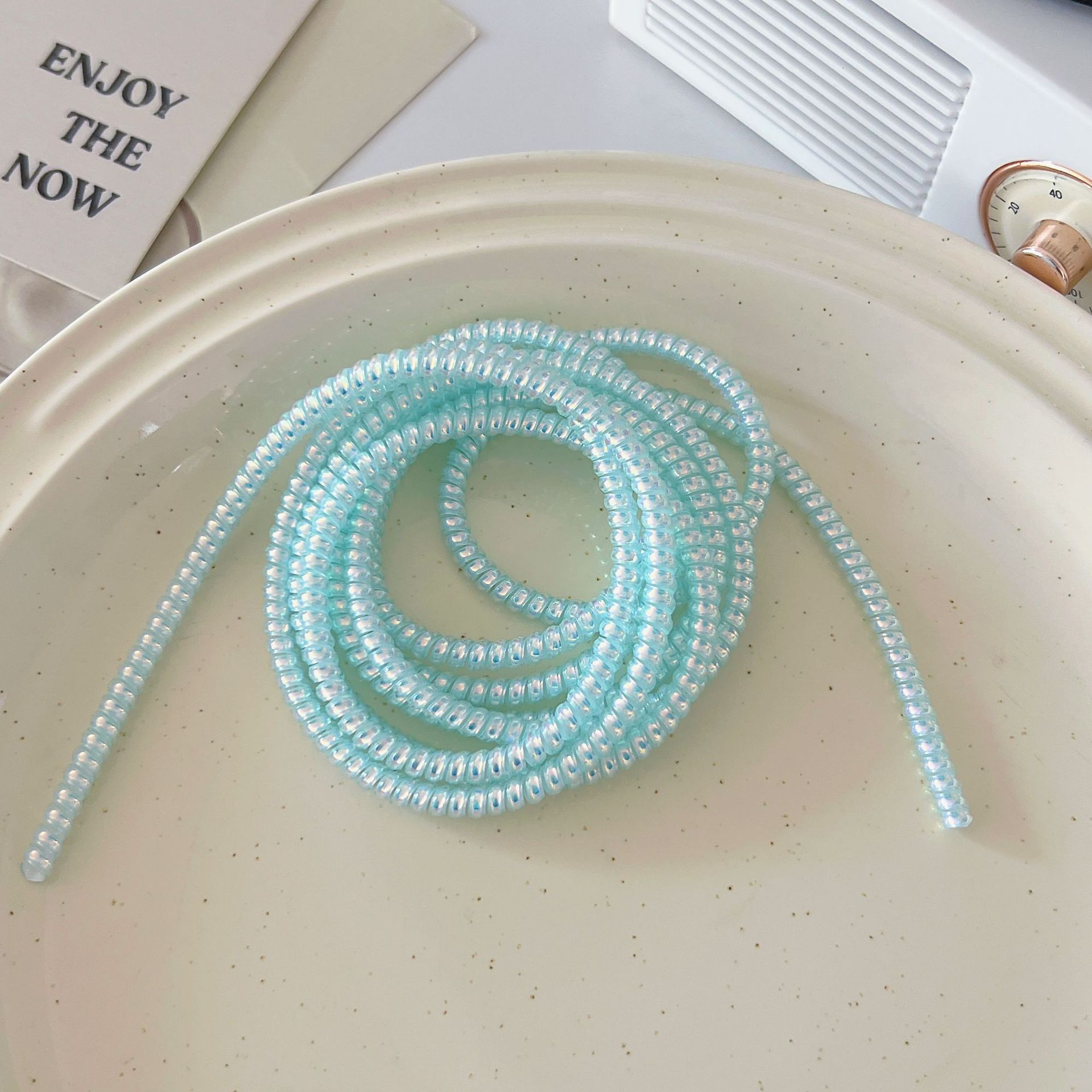 1,4 m 1,6 m cable de datos cuerda de protección anti-suciedad cable de teléfono móvil cuerda de bobinado anti-rotura cargador cubierta de protección de alambre