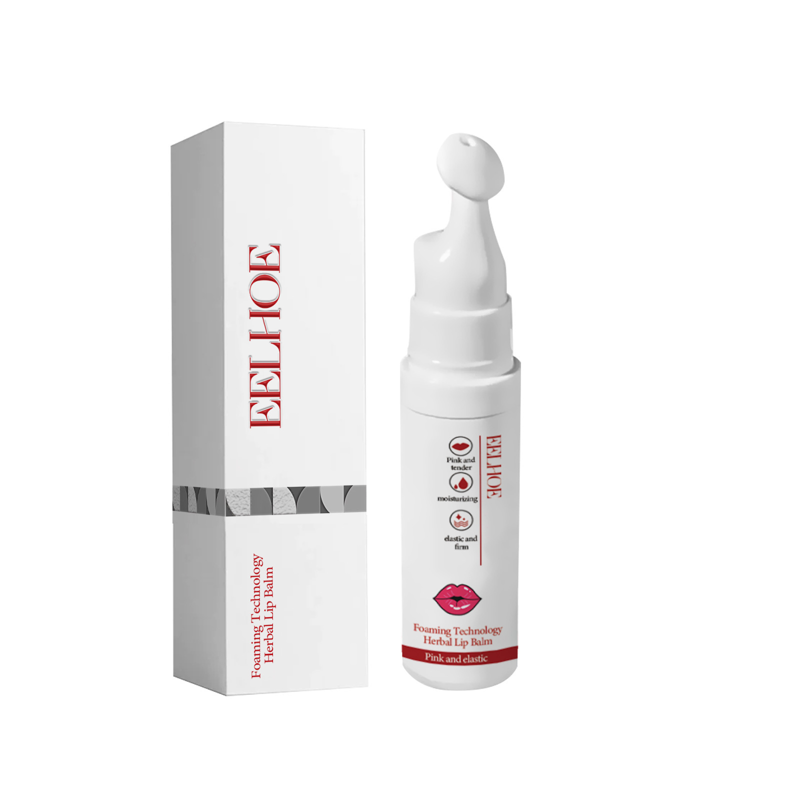 Die EELHOE-Blase reduziert Falten, beugt Trockenheit und Rissen vor, entfernt abgestorbene Hautzellen und spendet Feuchtigkeit. Dudu-Lippenlippenstift_voghion.com