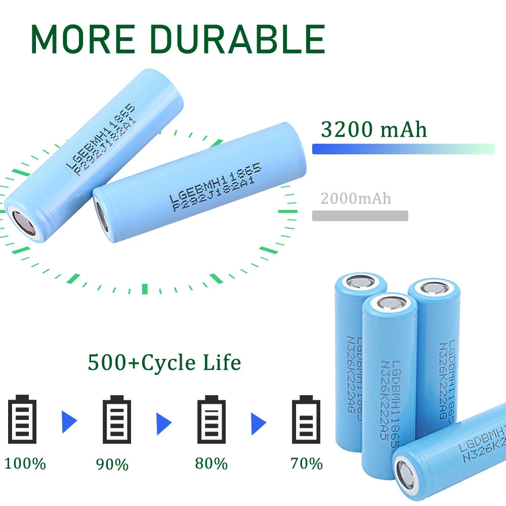 LG емкая литиевая батарея, 3200mAh, 10A