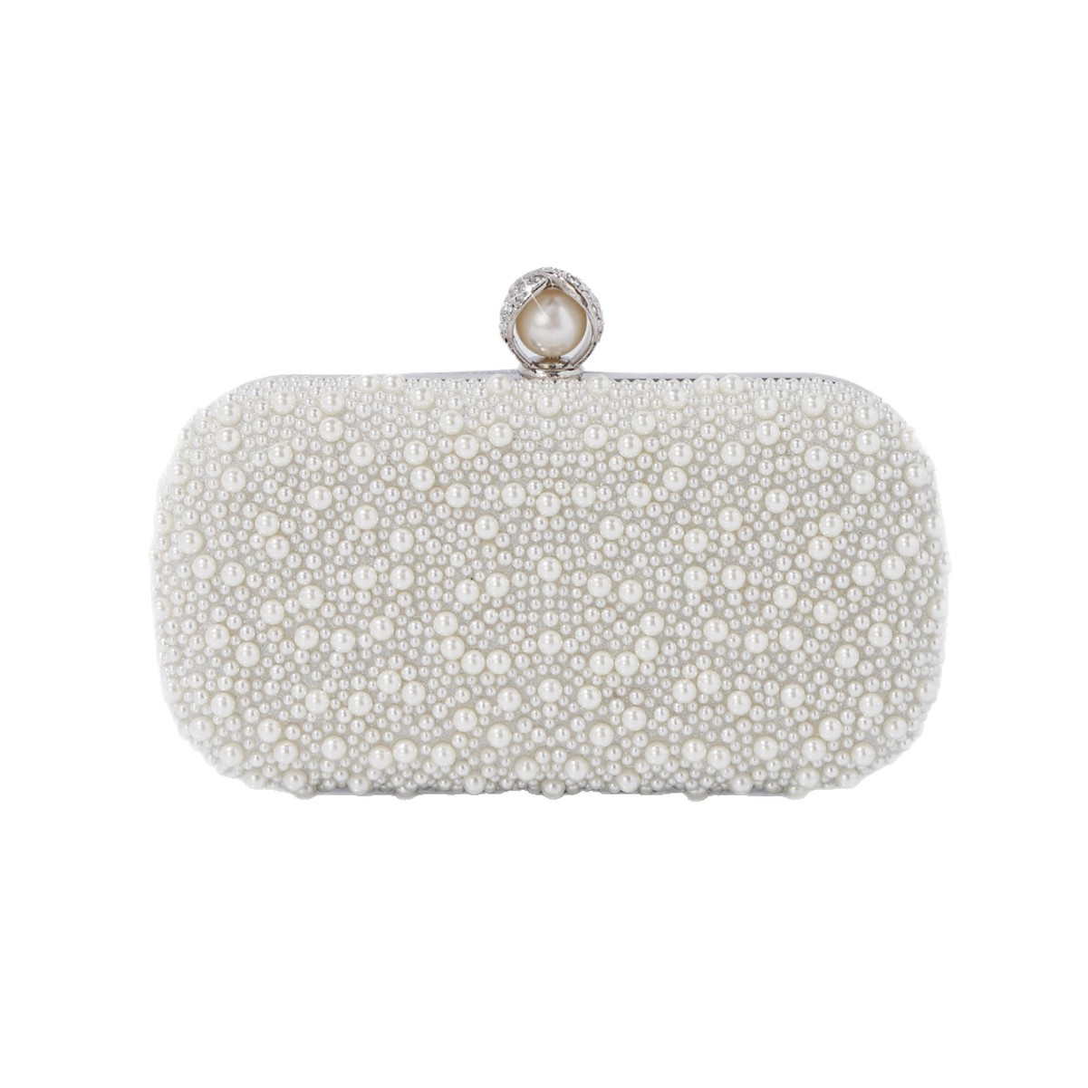 Cross-Border Hot Sale Vintage Pearl Evening Bag, New Beaded Clutch For Cheongsam, Party & Formal Occasions - Thumbnail 5