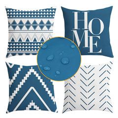 亞馬遜熱銷抱枕套ins風雙面圖案防水戶外抱枕套不含芯批發