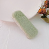 Autumn and winter new plush hair clip lamb hair furry rabbits hairy mink water bb clip card love water droplet hair clip