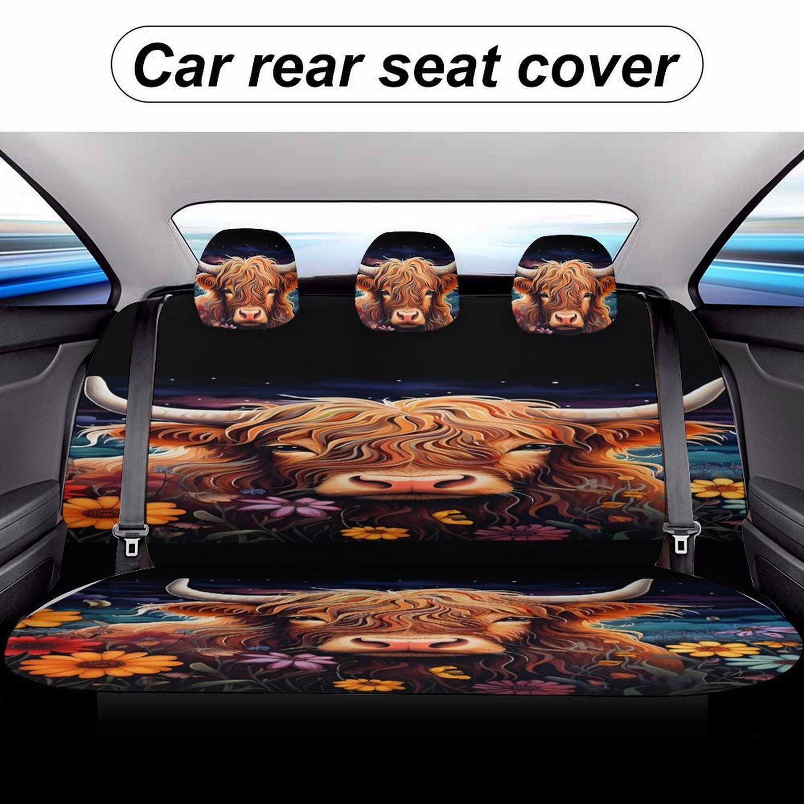 Four Seasons — Universal Universal seat cover - ethnic-brown