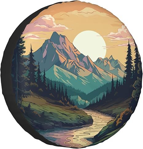 Spare Tire Cover, Practical Car Accessories, Source Factory, Amazon Dropshipping, Cross-Border 14-18inch Decoration Items