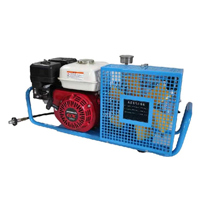 Bomba de llenado de aire portátil de armadura media respirador de aire contra incendios de presión positiva cilindro de aire compresor de aire bomba de llenado de aire