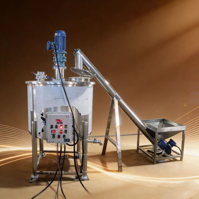 500-Liter Liquid Stainless Steel Mixing and Stirring Machine, Large Stainless Steel High-Speed Mixer