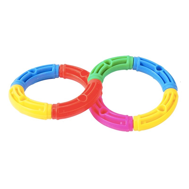 Jardín de infantes de bloques prodigios Clase pequeña Juguetes finos Área de construcción Mesa de nieve Materiales infantiles Hojas de flores