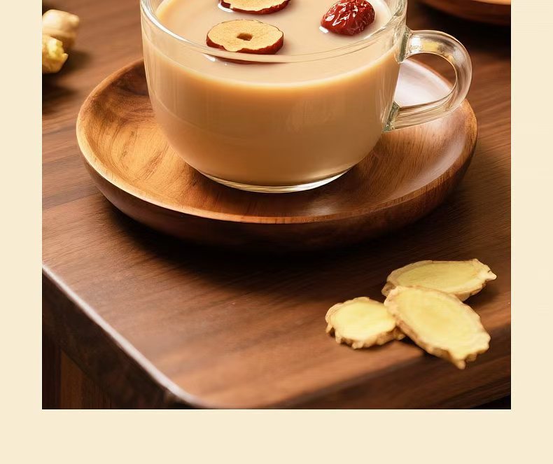 Brown Sugar Ginger Jujube Milk Tea Powder Instant Drink 100g 5 Sachets Convenient Warming Daily Beverage specifications