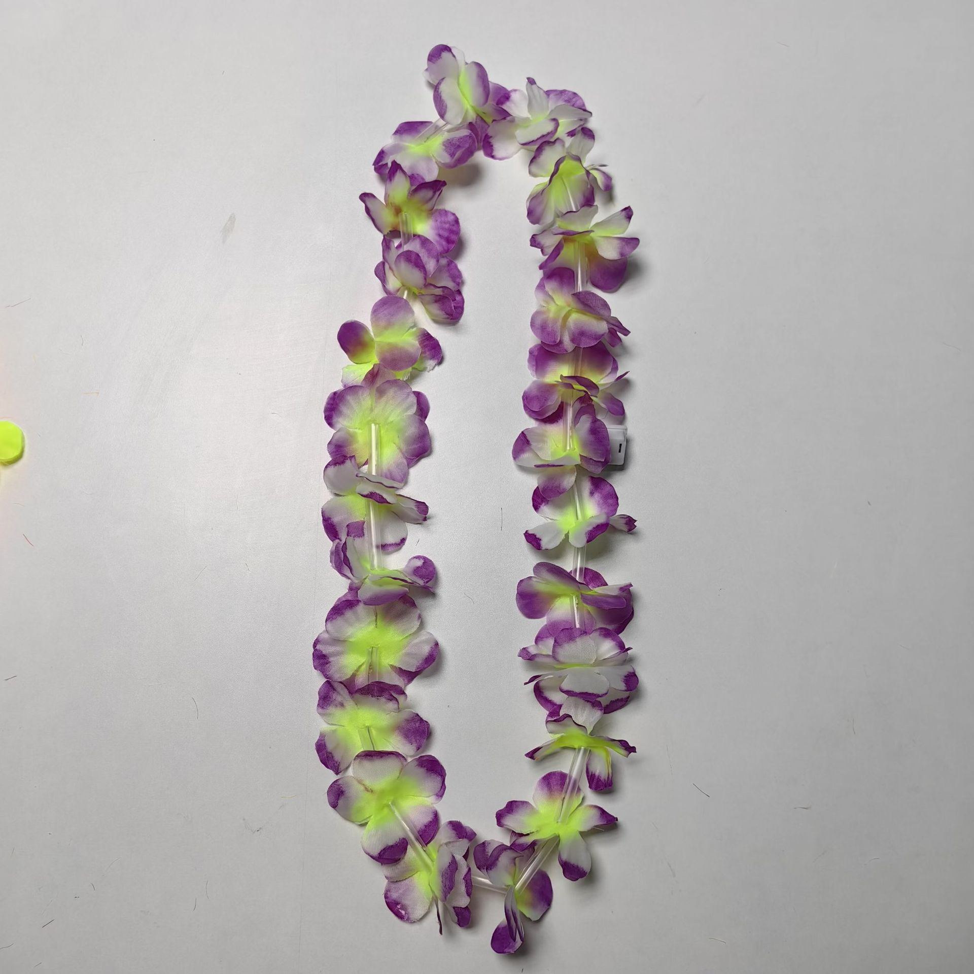 Fiesta festiva atmósfera decoración diseño de luces LED color guirlanda pétalos de diámetro 6.5 cm 10 luces 24 flores