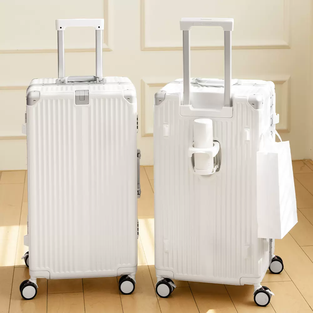 勇晟行李箱30寸抗摔加厚铝框大容量旅行箱24寸多功能密码箱拉杆箱