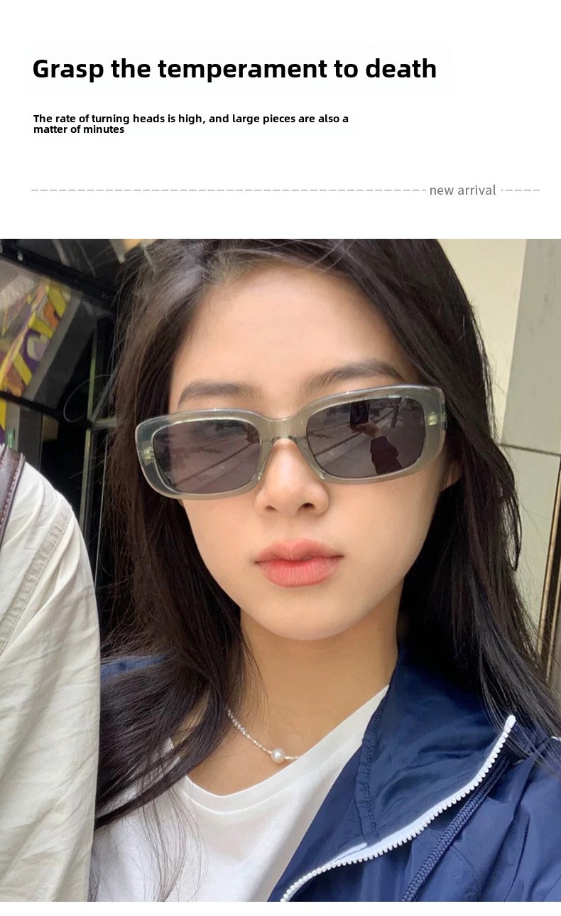 TR712 Rose's Story Yifei Polarized Sunglasses Women's Fashion Korean Cat's Eye Sunglasses_voghion.com